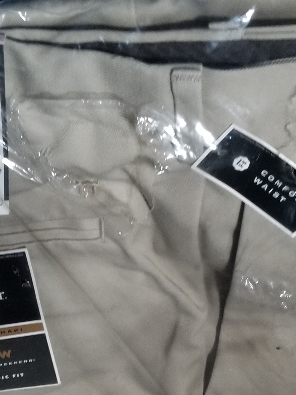 Haggar Men's Khaki Chinos - Light Tan
